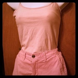 Cute Summer Outfit Pink Shorts & Tank Top Sz 6 M